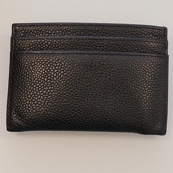 CHANEL Leather Caviar Blk Card Holder Unisex - Picture 7 of 14